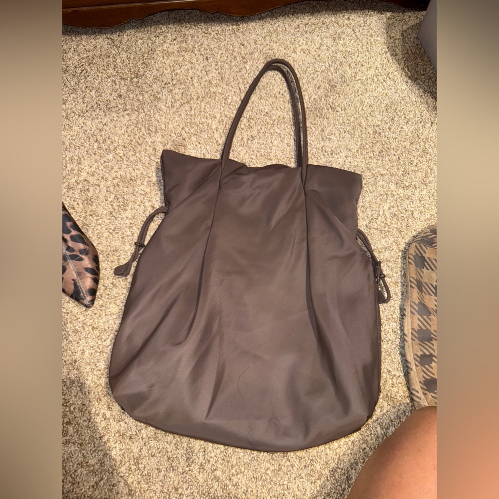 Aritzia Brown Tote Bag